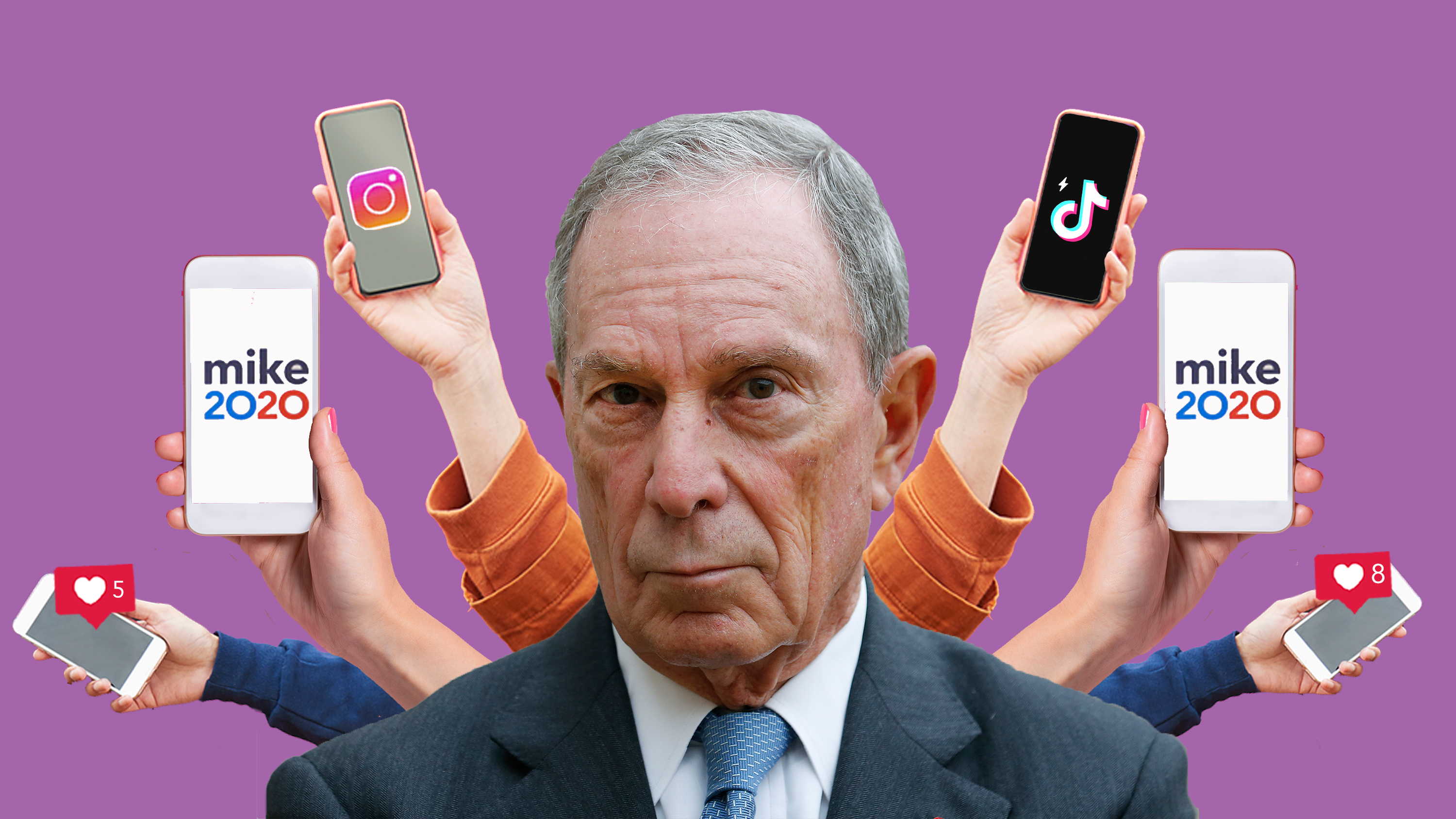 Image result for Bloomberg paying $150 for social media 'influencers' to promote campaign